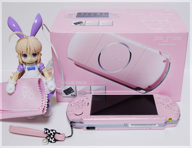 PSP-3000「ブロッサム・ピンク」（バリューパック）: たにもりのもり